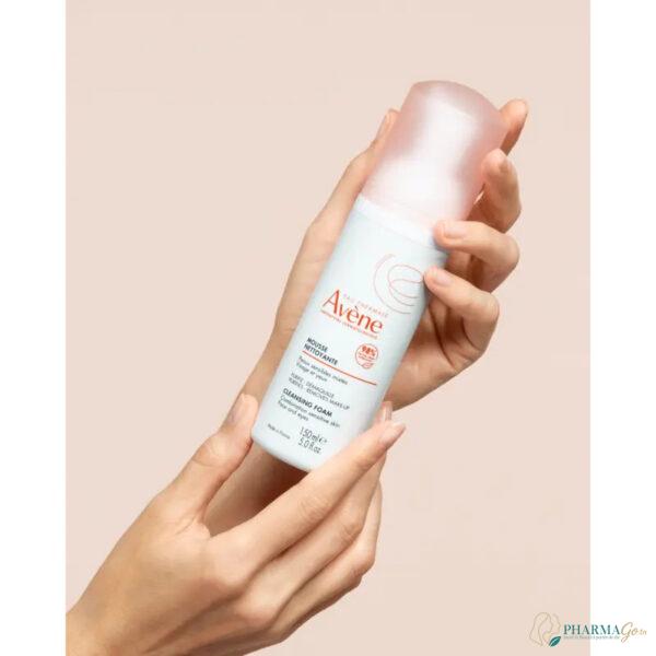Avène Mousse Nettoyante 150ml – nettoyant doux visage pour peaux sensibles mixtes à normales