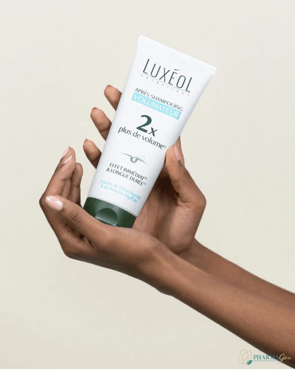 LUXEOL Après-Shampooing Volumateur 200 ml – Après-shampooing fortifiant pour cheveux fins et plats, apporte volume, légèreté et douceur. Disponible sur PharmGo.