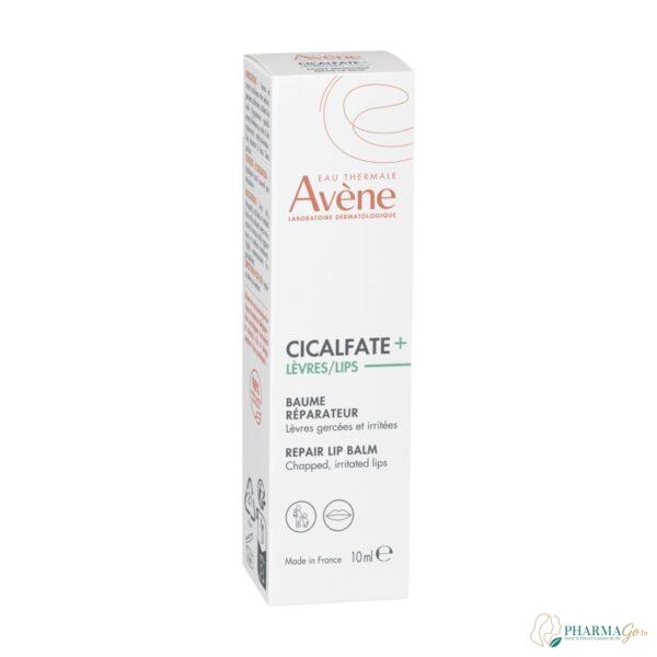 Avène Cicalfate+ Lèvres Baume Réparateur 10ml – soin nourrissant et apaisant pour lèvres gercées, irritées ou abîmées, à l’Eau Thermale d’Avène et complexe C+-Restore™