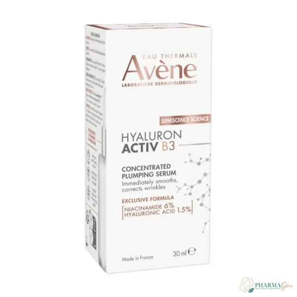 Avène Hyaluron Activ B3 Sérum Concentré Repulpant 30ml – sérum anti-âge hydratant à l’acide hyaluronique et niacinamide
